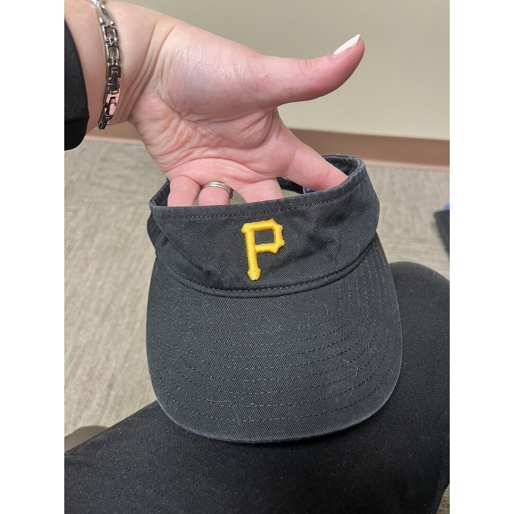PITTSBURGH PIRATES BLACK VISOR MVP AUTHENTIC MLB BASEBALL New Era ADJUSTABLE
